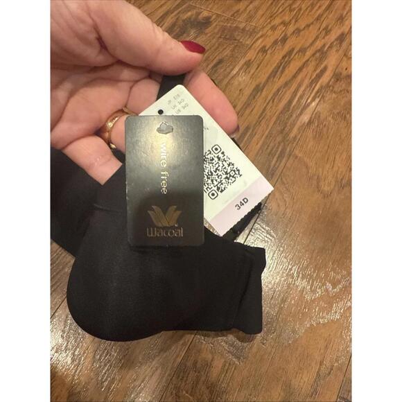 NWT Wacoal Comfort First Wire Free T-Shirt Bra Black 856339 Size 34D - Picture 6 of 6